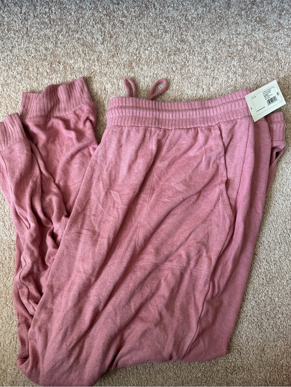 The A Stars Above Pink Whimsy Lounge Joggers size 3X